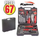 Ver imagem 1 de Jogo De Ferramentas Profissionais Kajima JFH67P Com 67 Peças Soft Grip Com Maleta Plástica
