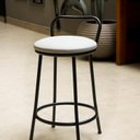 Ver imagem 1 de Banqueta de Assento Fixo File 47cm Branco
