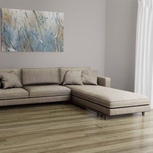 Piso Vinilico Em Manta Fosco, Imita Madeira, Antiderrapante Pvc 0,7mm  20m² Céltico  + 1 Cola