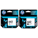 Ver imagem 1 de Cartucho de Tinta Hp 662 Kit Preto e Color Cz104ab Cz103ab