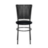 Cadeira Preta Para Cozinha Modelo Hawai Preto Cor: Preto - 5
