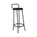 Ver imagem 1 de Banqueta com Assento Fixo File 70 cm Preto