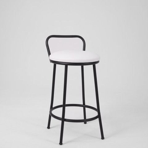 Banqueta Alta para Cozinha File 70 cm Branco