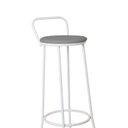 Ver imagem 1 de Banqueta com Asseno Fixo File 70 cm Cinza