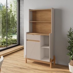 Conjunto Buffet e Cantinho do Café Bari com Mesinha Oblonga - 16