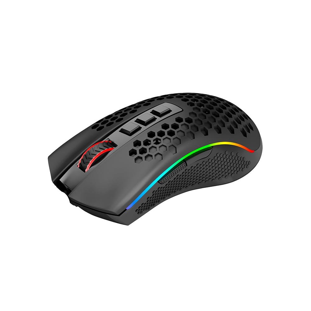 Mouse Gamer Redragon Storm Pro M808-ks Preto Rgb sem Fio - 3