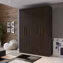 Ver imagem 2 de Guarda Roupa 4 Portas 2 Gavetas Supreme