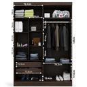 Ver imagem 5 de Guarda Roupa 4 Portas 2 Gavetas Supreme