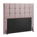 Ver imagem 1 de Cabeceira Queen 160 Cm Estofada Mali em Suede com Frame Rose