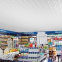 Ver imagem 1 de Forro de PVC Frisado 4mm x 20cm x 3m com 6m² por Caixa Branco Permatti