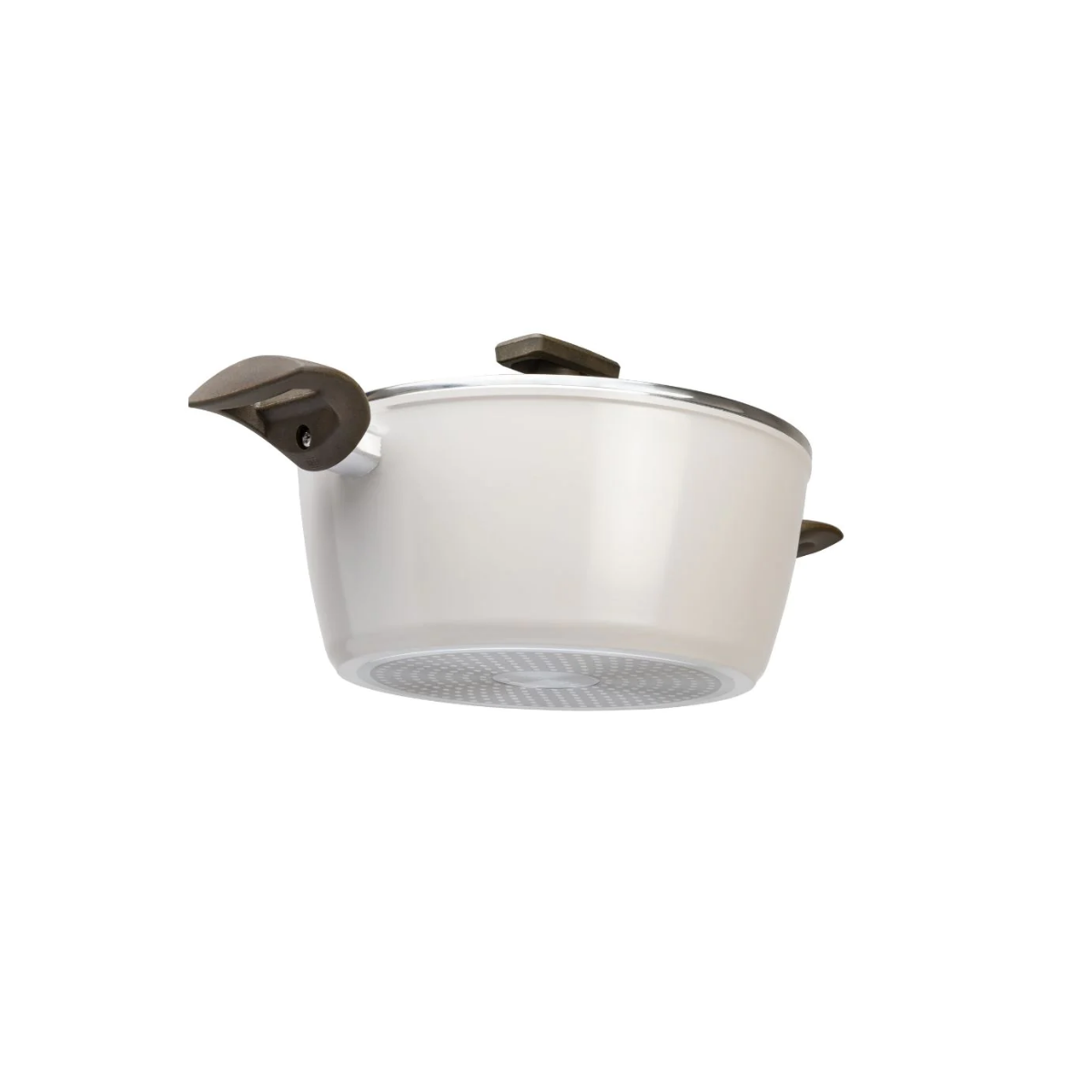 Conjunto Jogo de Panelas e Frigideira Fundo Fogão Indução Revestimento Cerâmica Antiaderente Ceramic - 3