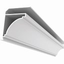 Ver imagem 2 de Moldura de PVC 4mm x 38mm x 3m Branco Permatti