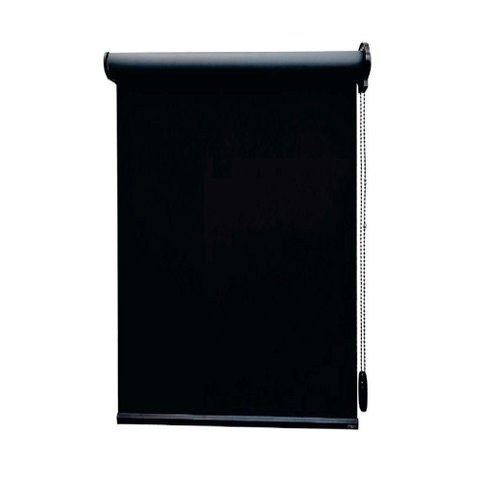 Persiana Rolo Blackout Pinpoint Preta - 1,60m X 2,60m