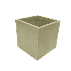 Vaso Plantar Plantas Quadrado Polietileno 13x13