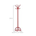 Ver imagem 4 de Cabide Aço Prism Vm 150cm x 35cm Vermelho