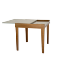 Ver imagem 3 de Mesa Extensivel Oasis 80cm x 160cm Off White
