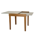 Ver imagem 4 de Mesa Extensivel Oasis 80cm x 160cm Off White