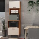Ver imagem 1 de Armário para Cozinha Torre Forno e Microondas 100% Mdf
