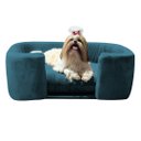 Ver imagem 2 de Cama Pet Poltrona Hannah Luxo - Ssx Multicoisas Divini Decor Azul Royal