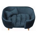 Ver imagem 1 de Cama Pet Poltrona Hannah Luxo - Ssx Multicoisas Divini Decor Azul Royal