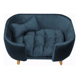 Cama Pet Poltrona Hannah Luxo - Ssx Multicoisas Divini Decor Azul Royal - 1