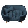 Cama Pet Poltrona Hannah Luxo - Ssx Multicoisas Divini Decor Azul Royal - 1