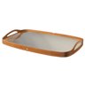 Bandeja Espelhada Vale em Couro - 5