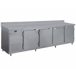 Balcão de Encosto 4 Portas 860 Litros Rf046 Frilux Balcão Refrigerado Inox 220v