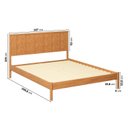 Ver imagem 2 de Cama Queen Oiti CabeCasa MadeiraOriginals Marrom