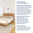 Ver imagem 6 de Cama Casal Oiti CabeCasa MadeiraOriginals Marrom