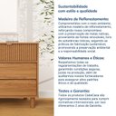 Ver imagem 7 de Cômoda 6 Gavetas Oiti CabeCasa MadeiraOriginals Marrom