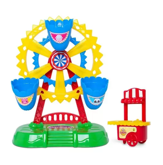 Roda Gigante Parque de Diversão Happy Families - Samba Toys - 2