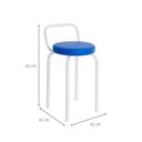 Ver imagem 3 de Banco Baixo Premium 47 Cm para Cozinha