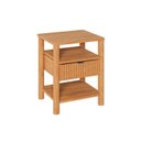 Ver imagem 2 de Mesa de Cabeceira 1 Gaveta Oiti CabeCasa MadeiraOriginals Marrom
