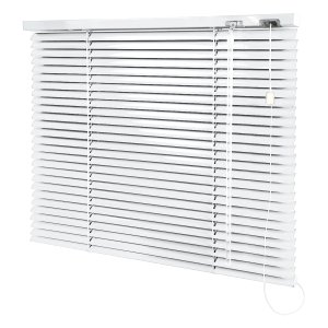 Persiana Horizontal Branca - 1,50m Larg X 1,50m Alt - Alumínio 25mm - Persianet