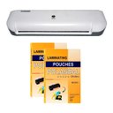 Ver imagem 2 de Kit Plastificadora Laminadora 110v e Polaseal Rg 0,05 200und