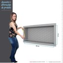 Ver imagem 6 de Nicho Para Banheiro 60x27x9.5 Termoplástico Cozimax Cinza