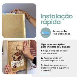 Kit 4 Quadros Decorativos Infantil Quarto Criança Colorido Alfabeto Sol com Moldura - 6