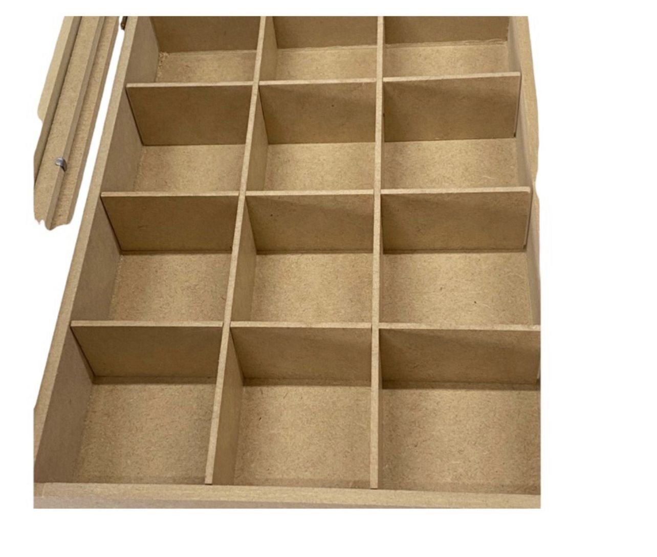 Caixa mdf Cristal - box especiarias - relógio - jóias - saches - chás - bijus - organizadora- convit - 3