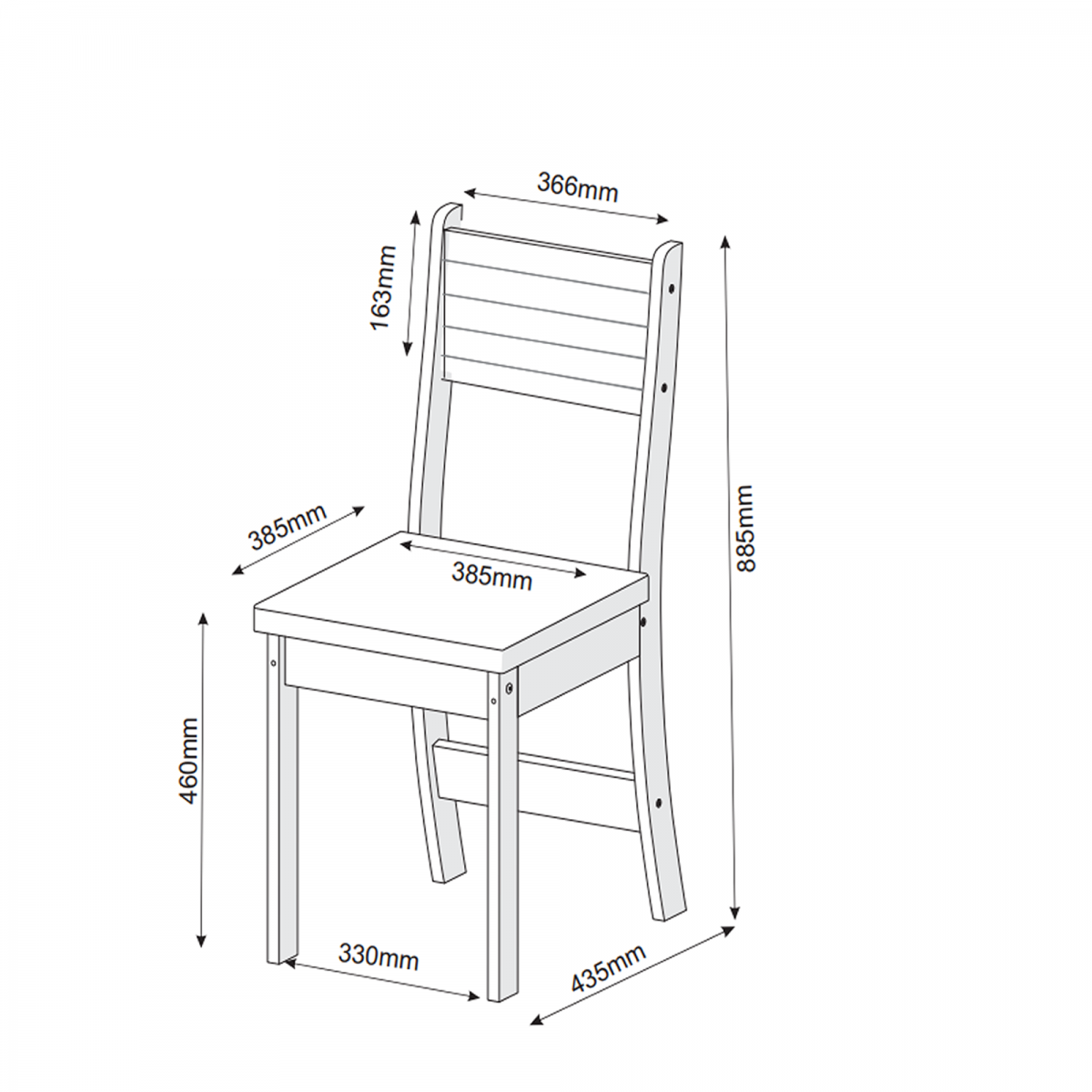 Canto Fritz C/2 Cad Brisa Mel/bege - 4