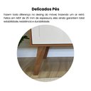Ver imagem 5 de Rack para TV até 47 Polegadas 134cm 1 Porta 2 Nicho Lotus Marrom