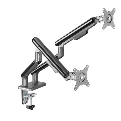 Suporte Monitor Articulado Elements Aice Duplo - Preto