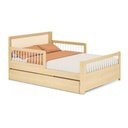 Ver imagem 4 de Bicama Casal Infantil Reversível em LED com Rattan e Grade Palito Wave Casatema MadeiraOriginals