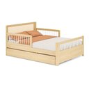 Ver imagem 2 de Bicama Casal Infantil Reversível em LED com Rattan e Grade Palito Wave Casatema MadeiraOriginals