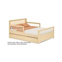 Ver imagem 5 de Bicama Casal Infantil Reversível em LED com Rattan e Grade Palito Wave Casatema MadeiraOriginals