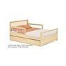 Bicama Casal Wave Infantil Reversível em Led com Rattan e Grade de Proteção Palito Casatema - 5