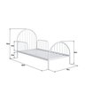 Cama Infantil em Ferro 199x110x95 Cm Hope - 3