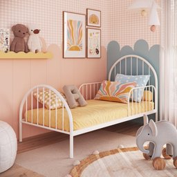 Cama Infantil em Ferro 199x110x95 Cm Hope - 1