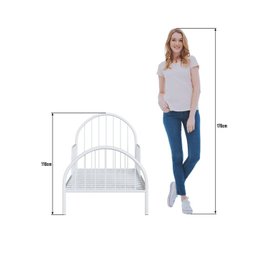 Cama Infantil em Ferro 199x110x95 Cm Hope - 4