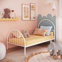 Ver imagem 1 de Cama Infantil em Ferro 199x110x95 cm Hope Branco